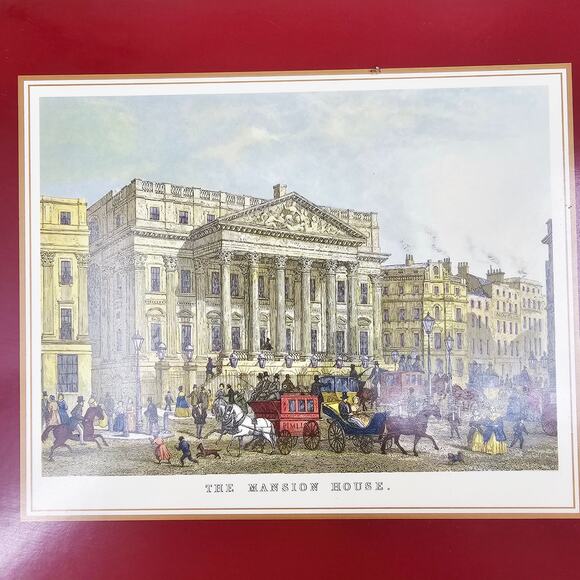 Vintage Pimpernel 2 Traditional Collection Cork Back Placemats London - Picture 3 of 8